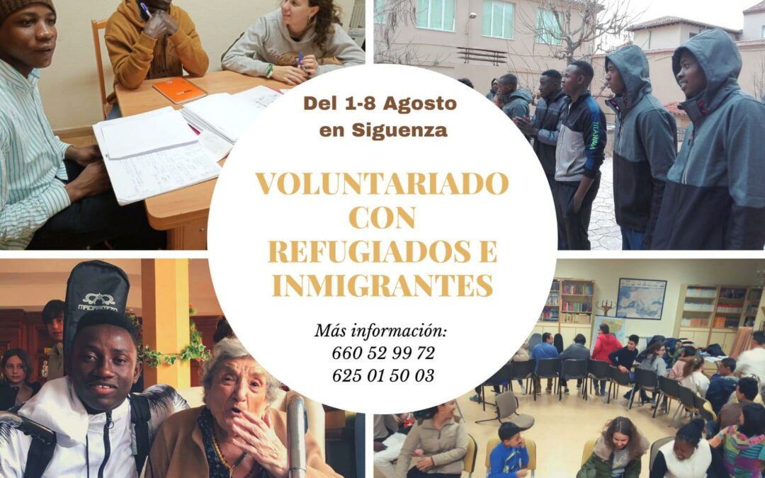Voluntariado con refugiados inmigrantes en Sigüenza